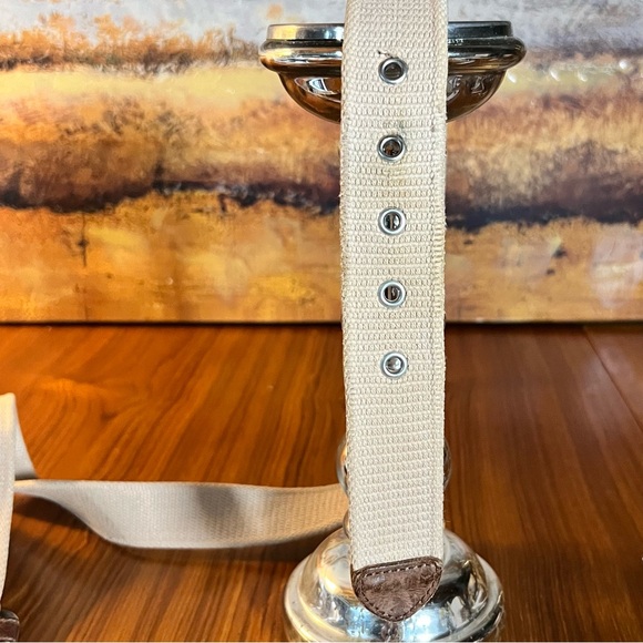 Fossil Men's Utility Gear Belt Brown/Tan Size 36 Good Condition - Picture 6 of 11